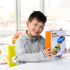 Play22 ten interchangeable parts to remix and redesign cars
