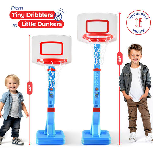 Play22 Toddler Basketball Hoop Board designed for kid-friendly aim and fun practice.