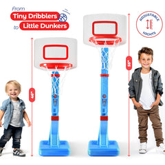 Play22 Toddler Basketball Hoop Board designed for kid-friendly aim and fun practice.