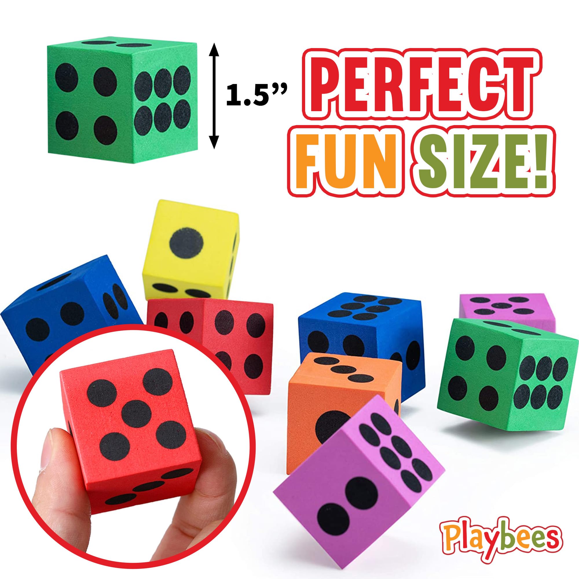 Playbees dice for learning enable versatile gameplay from games.