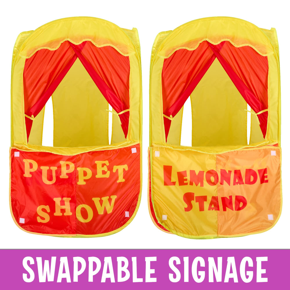 Playbees Mini puppet stage for little performers