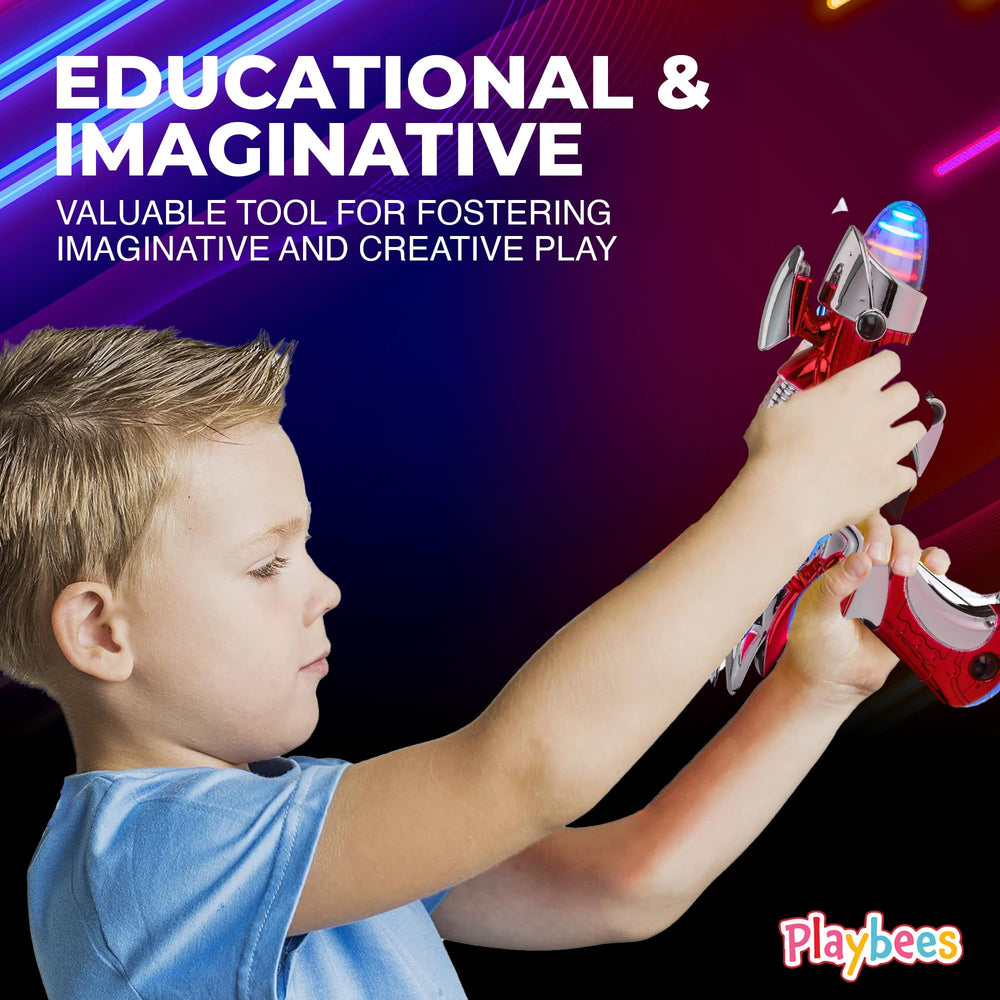 Playbees party-favor space toy sparks excitement at birthday celebrations.