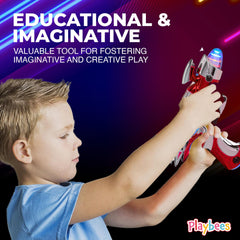 Playbees party-favor space toy sparks excitement at birthday celebrations.