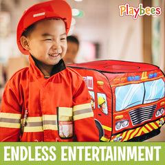 Playbees pop-up tent shows compact travel storage design