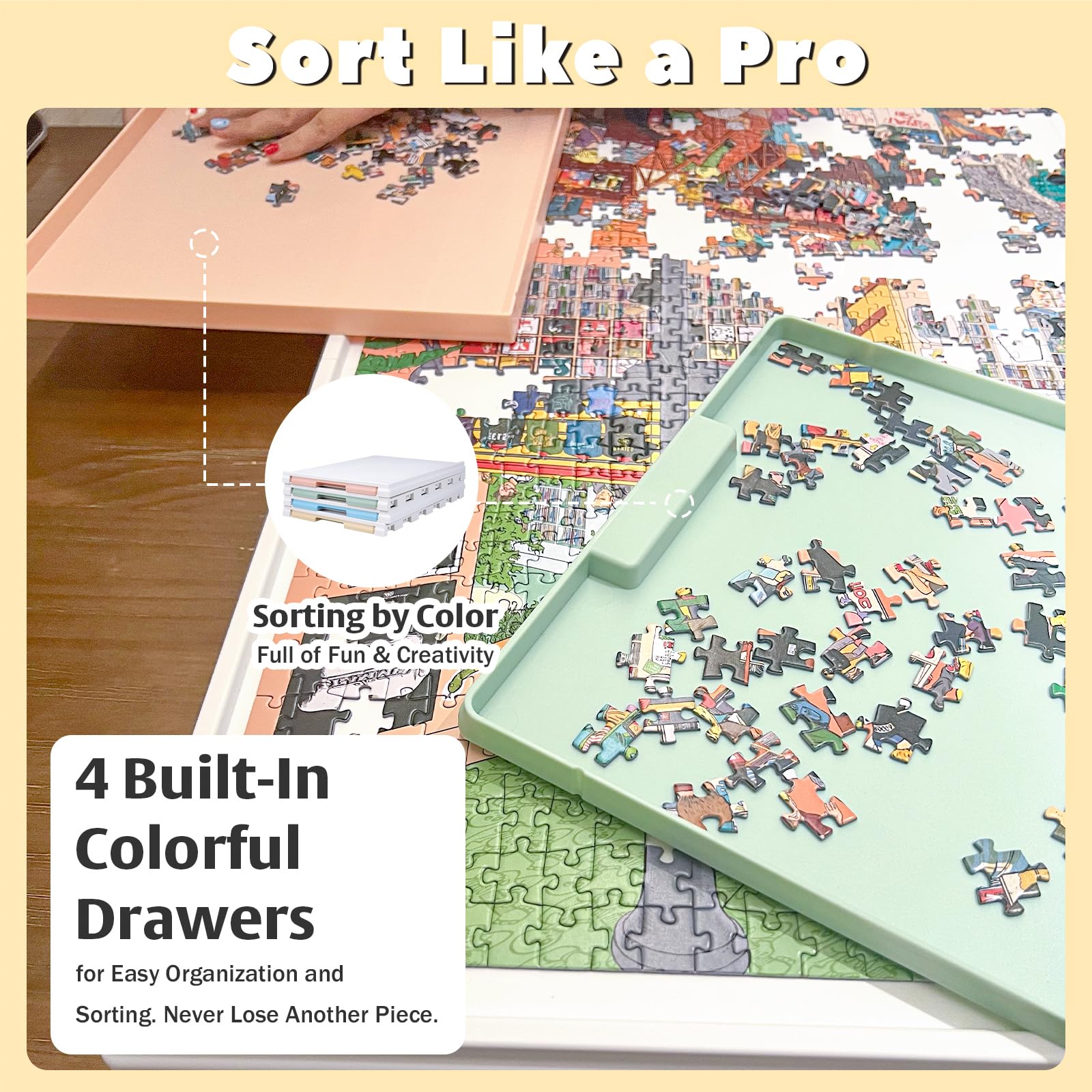 Playboda gift-ready puzzle station ideal for puzzle lovers and seniors.