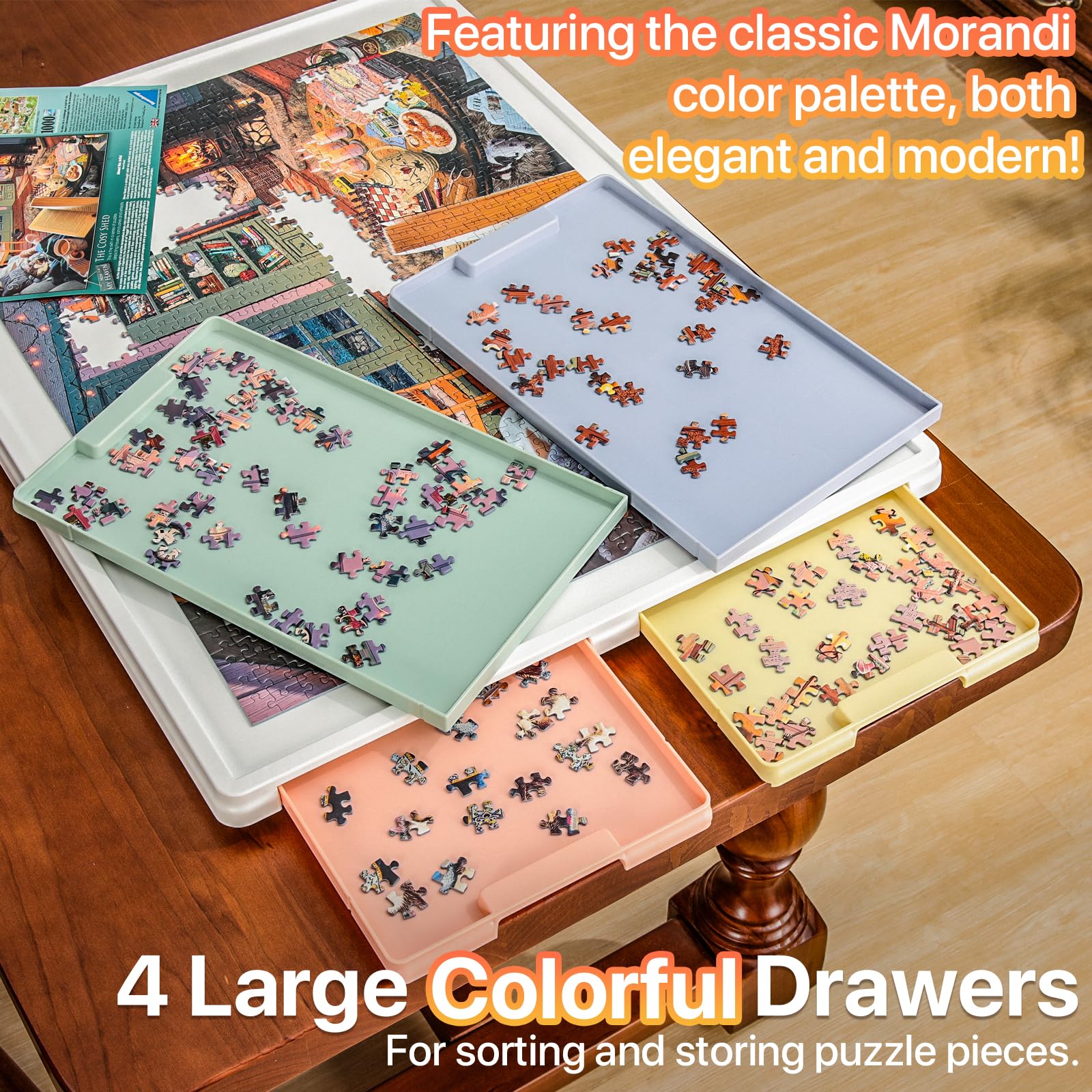 Playboda puzzle board protective rubber mat keeps pieces secure