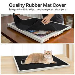 Playboda puzzle board washable surface is quick to wipe clean