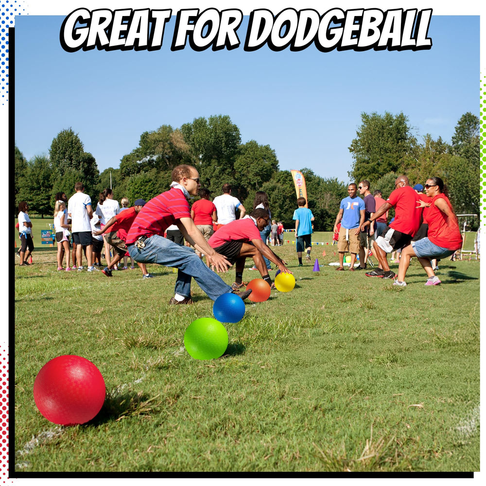 PlayBolt 8.5-inch purple playground ball ideal for classroom activities and gym drills.