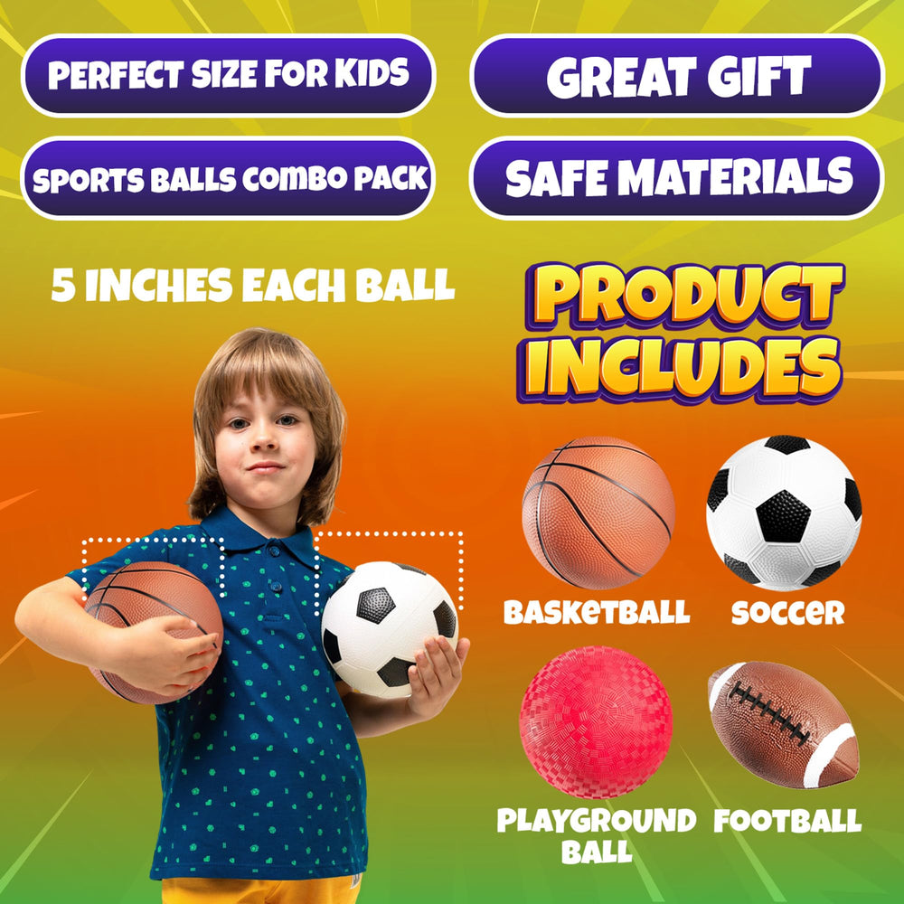 PlayBolt football 5-inch ideal for indoor toss and park practice