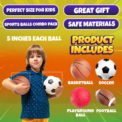 PlayBolt football 5-inch ideal for indoor toss and park practice