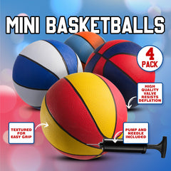 PlayBolt darkblue-lightblue mini basketball two-tone for pool parties
