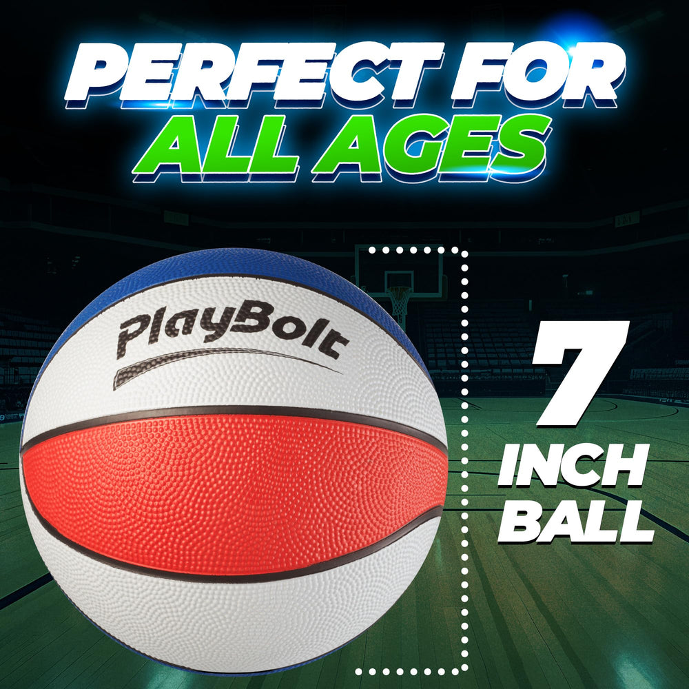 PlayBolt durable all-weather rubber endures indoor and outdoor play.