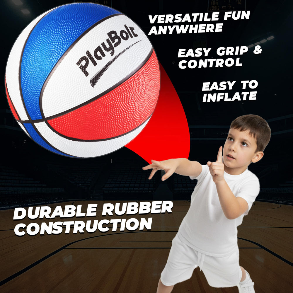PlayBolt over-the-door hoop setup supports compact, convenient training at home.