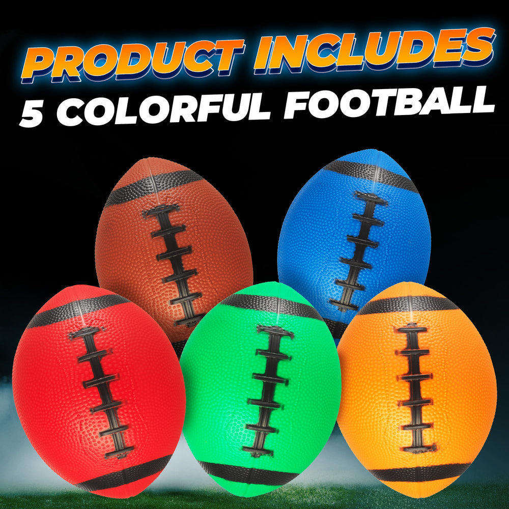 PlayBolt easy grip mini footballs ideal for small hands