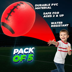 PlayBolt compact lightweight footballs easy to carry for travel