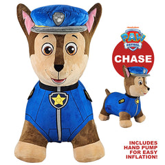 Playful Minds Chase Bouncer indoor and outdoor use shown for versatile play sessions.
