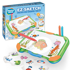Playful Minds EZ Sketch main unit with light projection for easy tracing.