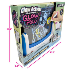 Playful Minds Glow Pad animates storyboard scenes on glow surfaces.