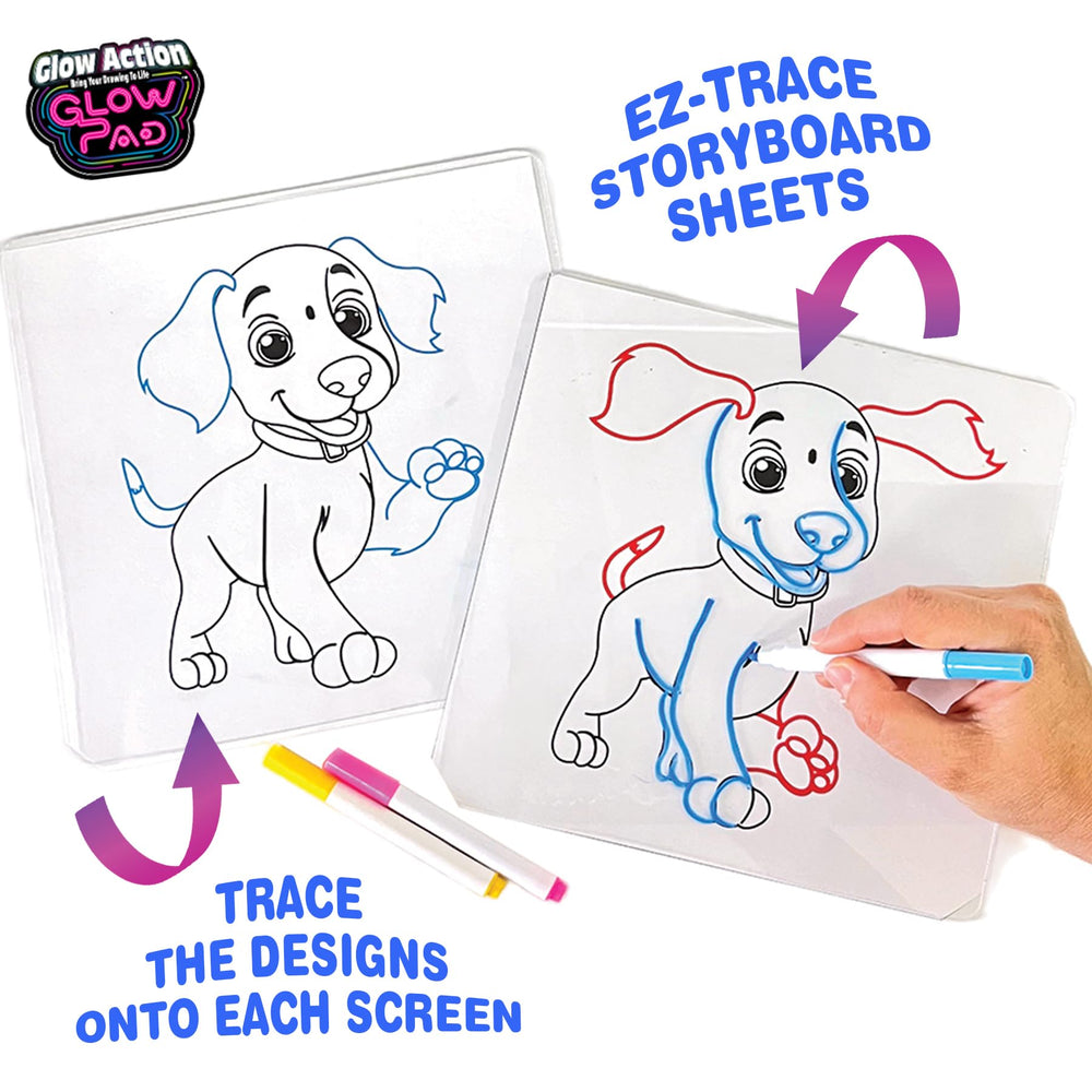 Playful Minds Glow Pad makes a gift-ready creative set for kids.
