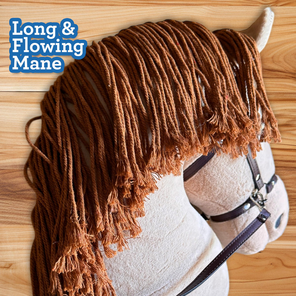 Playful Minds long mane adds movement and drama to playtime.
