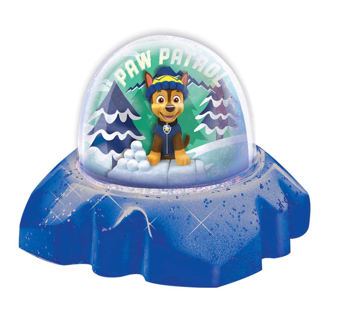 Finished PAW Patrol glitter globe with a magical, collectible look