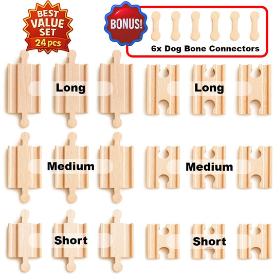 Long male-male adapter by Playful Pupilz for secure long-track joins.