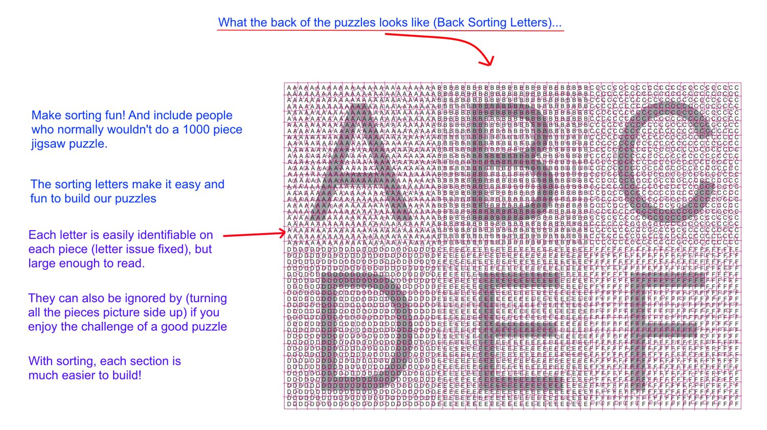 Playjig Ireland Puzzle, extra-large poster view, aids quick piece lookup during assembly.