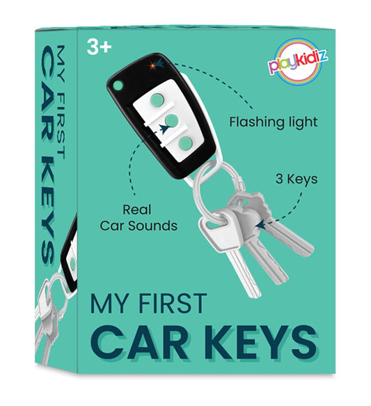 Playkidiz toy car keys lights and sounds for engaging pretend driving