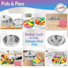 Playkidz durable stainless steel with rounded edges for safe play
