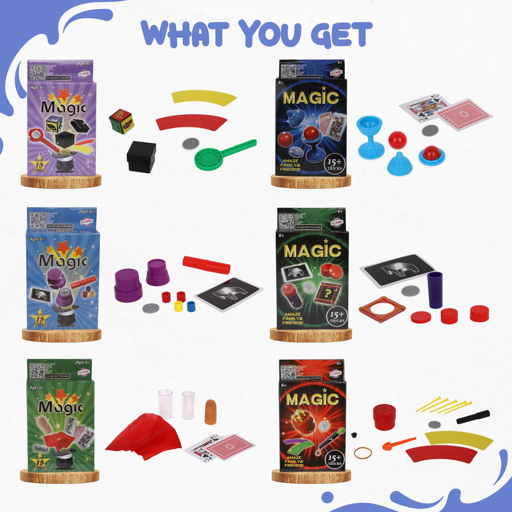 Playkidz kids magic set—beginner tricks for confident pretend play.