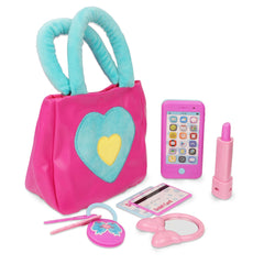 Playkidz Princess My First Purse Set package shows a complete pretend play kit for kids.