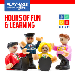 Playmags safety-tested STEM toy designed for curious children during play.