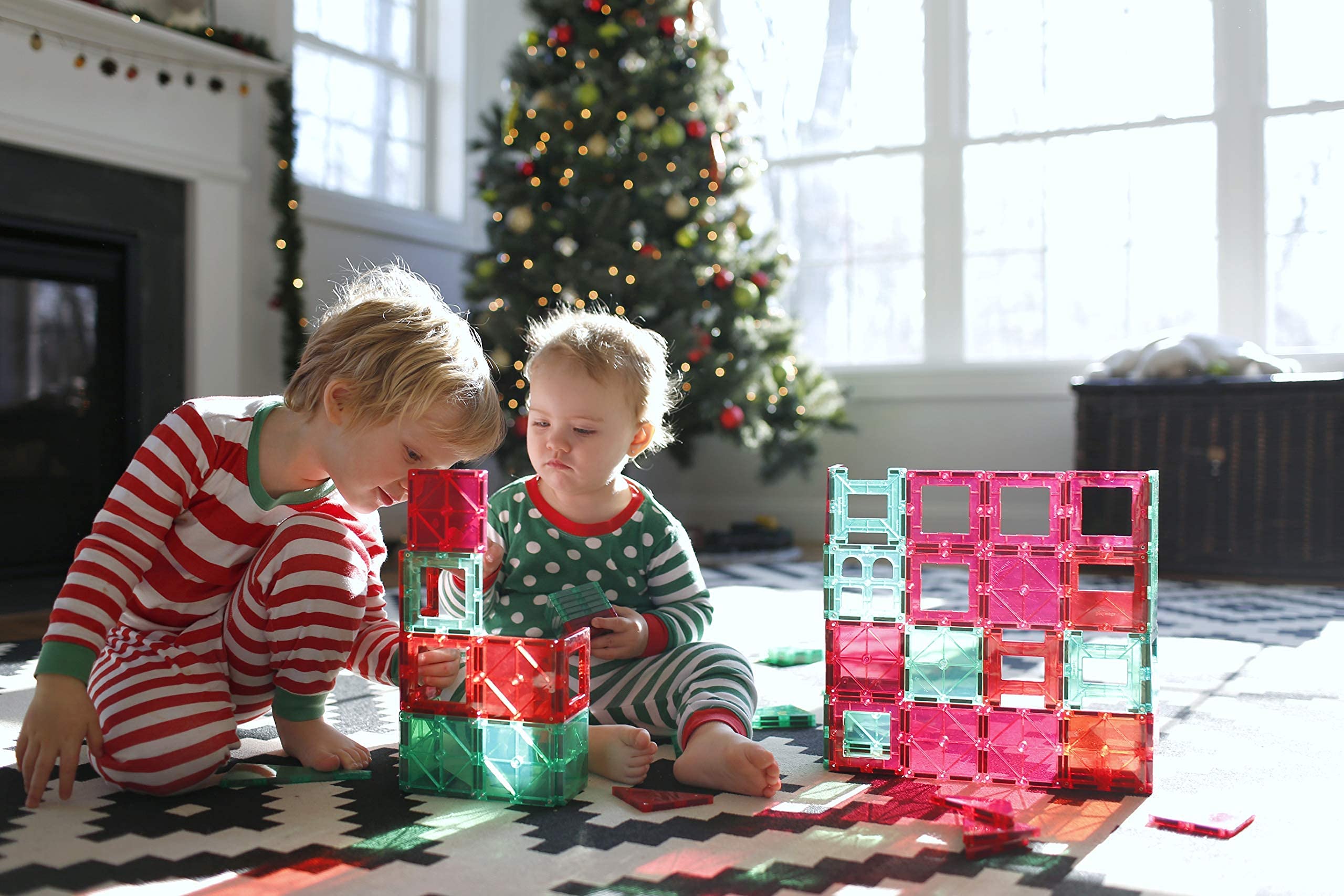 Playmags durable construction with warranty signals quality and safety