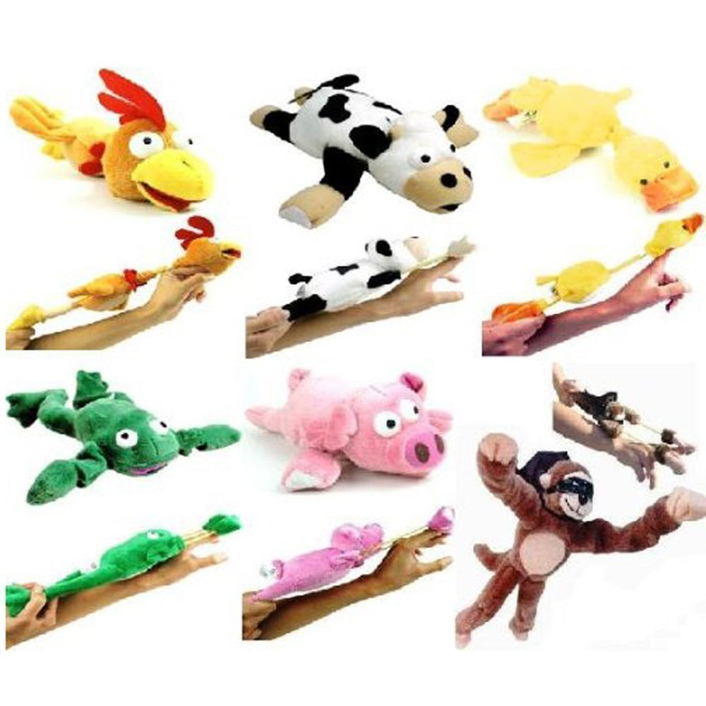Playmaker Toys Flying Screaming Flingshot Frog in action for high-flying imaginative play