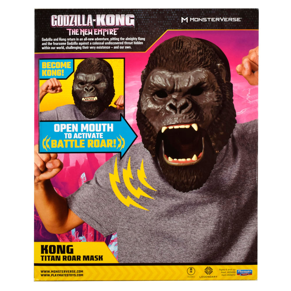 Godzilla x Kong packaging features vibrant, collector-friendly design inspired by Hollow Earth.