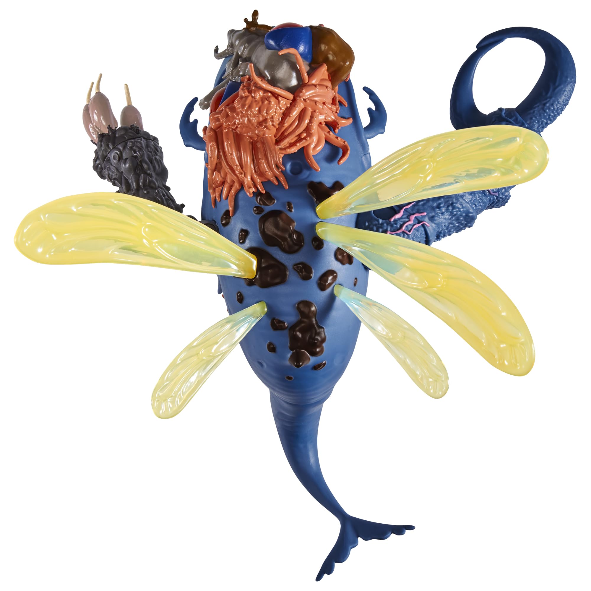 PlayMates Megamutant includes ooze for interactive features during play.