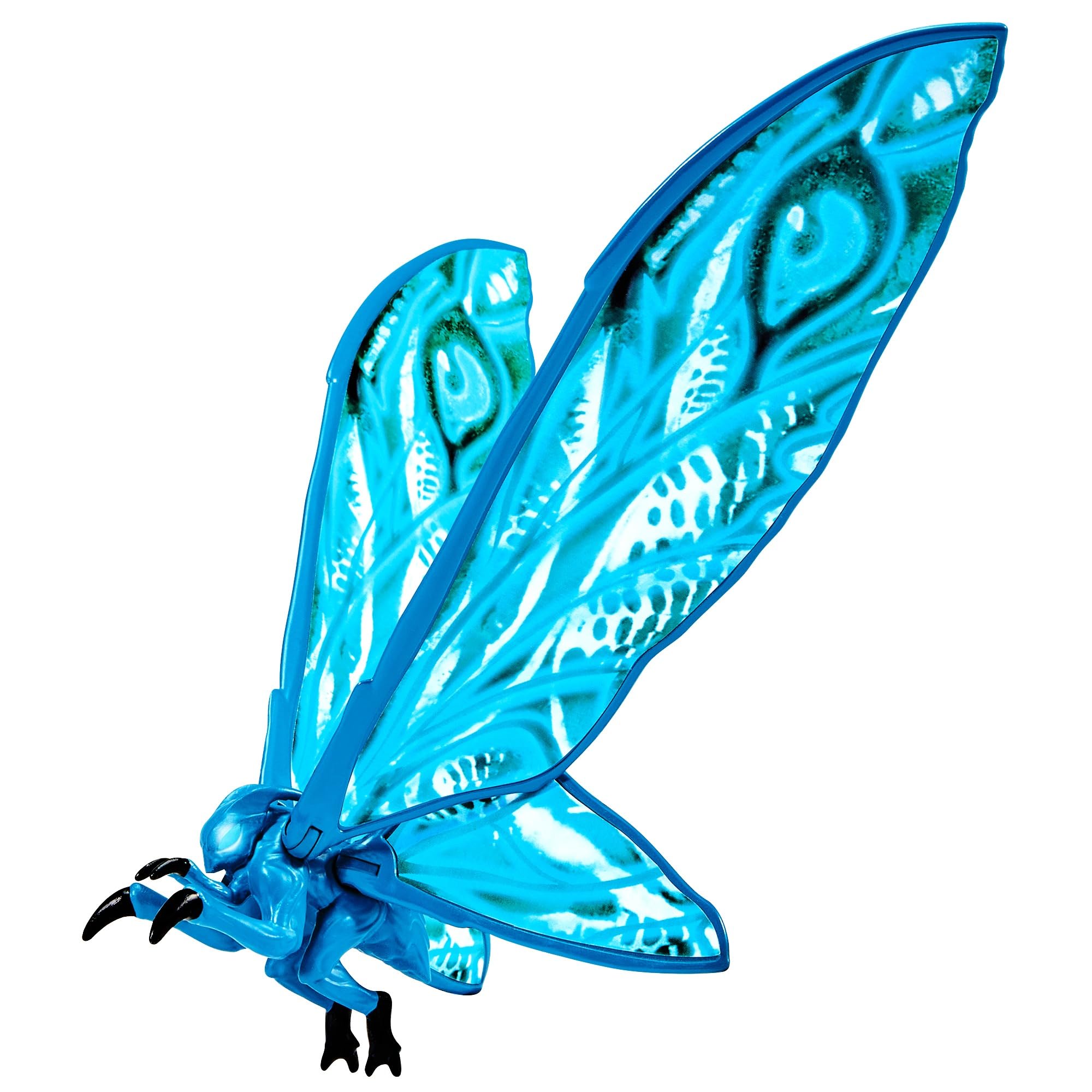PlayMates MonsterVerse Mothra articulation points enable flight and battle poses.