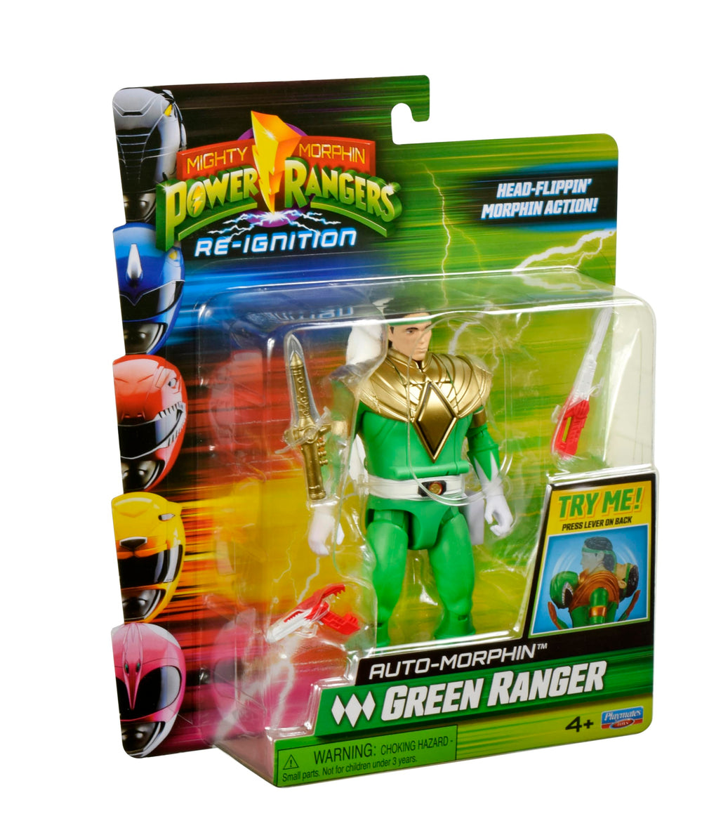 PlayMates Green Ranger collectible ready for posing and display.