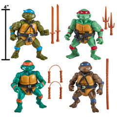 PlayMates TMNT 1987 Donatello figure — detailed deco perfect for dioramas and retro collections