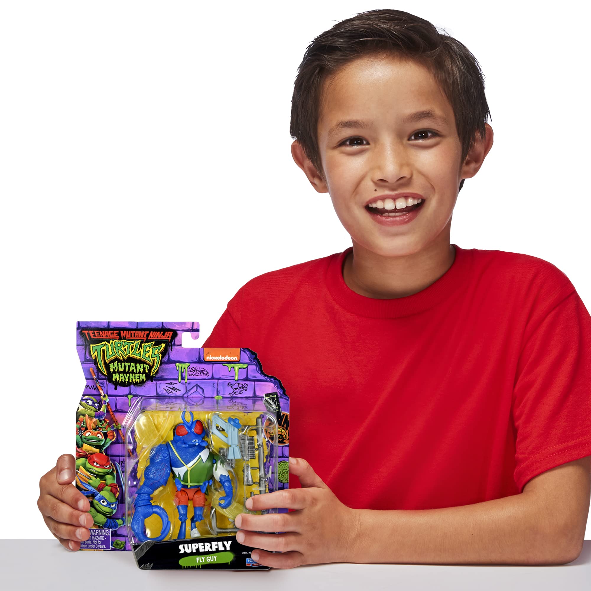 Playmates Toys Super Fly collection image invites collectors to complete the set