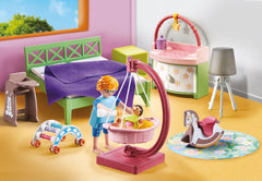 Playmobil Bedroom with Baby Corner changing table enables easy dressing and diaper care