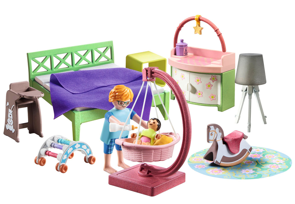 Playmobil Bedroom with Baby Corner play area supports family storytelling and creativity