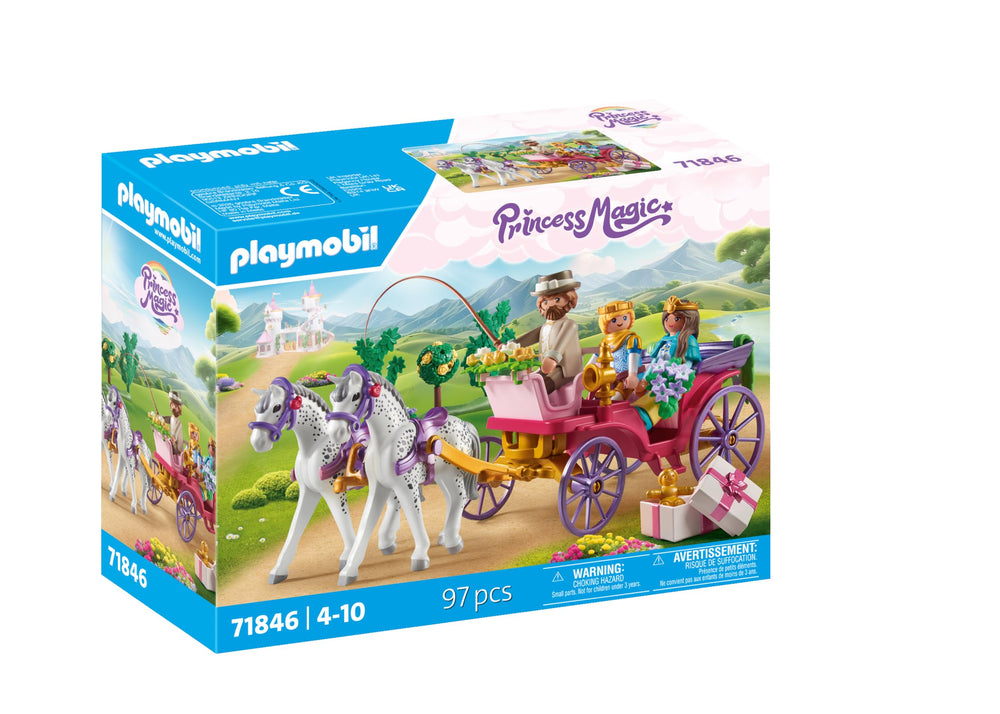 Playmobil Carriage Ride: elegant carriage for imaginative royal adventures.