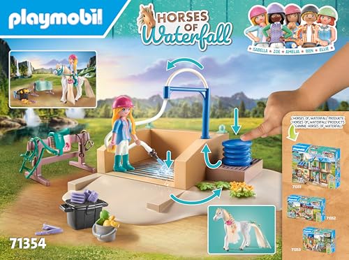 Playmobil easy-clean materials simplify cleanup after play sessions.