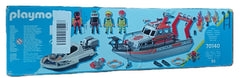 Playmobil Fire Rescue heavy anchor keeps boats steady during operations.