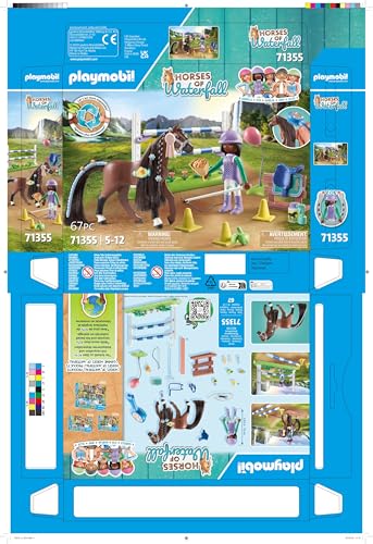 Playmobil Horses of Waterfall: Expandable with other sets for bigger adventures.