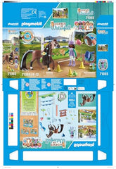 Playmobil Horses of Waterfall: Expandable with other sets for bigger adventures.
