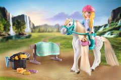 Playmobil kid-friendly design fits small hands for easy, safe play.
