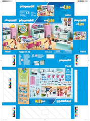 Playmobil Kitchen with Dining Table figures and cat boost storytelling and everyday pretend play