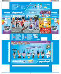 Playmobil My Figures Fashion: tiny parts require adult supervision for safe imaginative play.